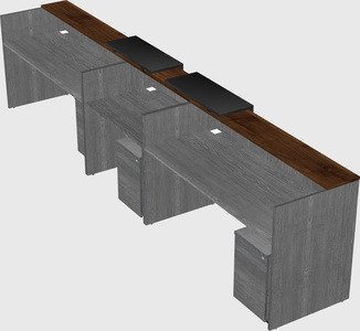 Executive reception desk