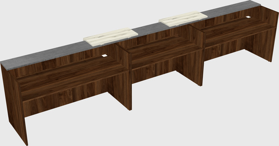 Executive reception desk