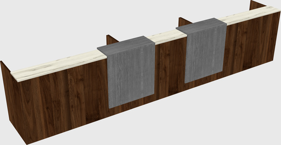 Executive reception desk