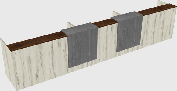 Executive reception desk