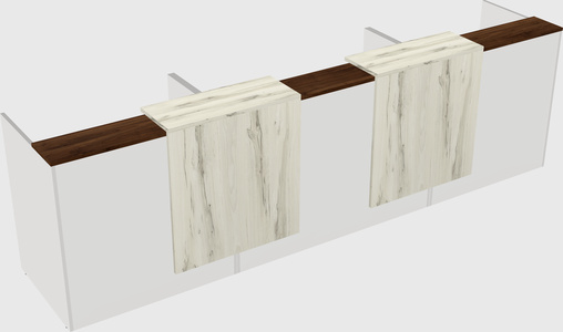 Executive reception desk