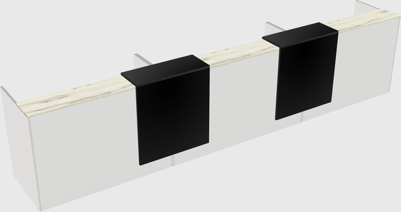 Executive reception desk