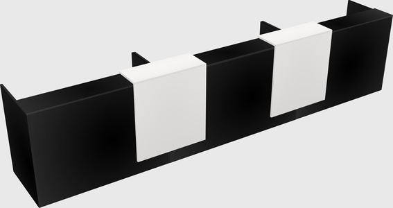 Executive reception desk