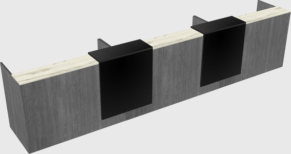 Executive reception desk
