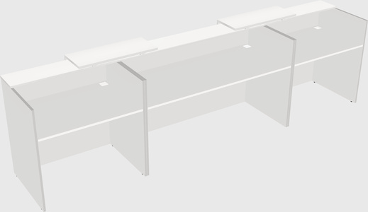 Executive reception desk