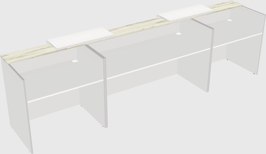 Executive reception desk