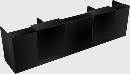 Executive reception desk