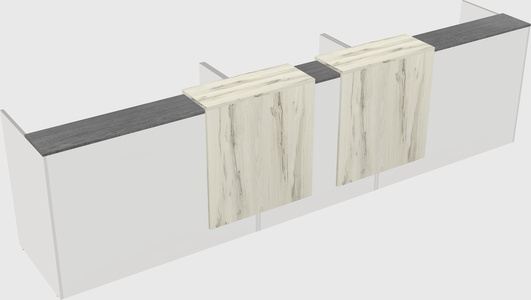 Executive reception desk