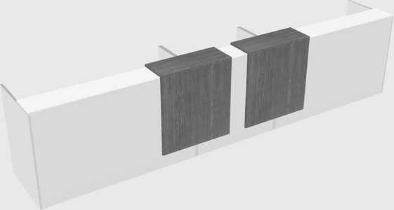 Executive reception desk