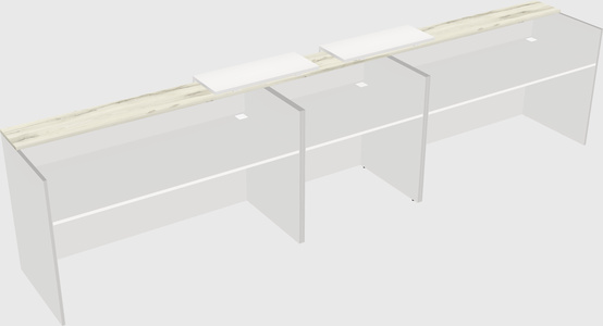 Executive reception desk
