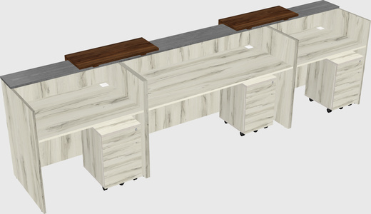 Executive reception desk