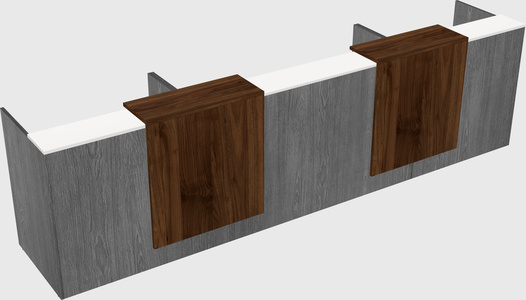 Executive reception desk