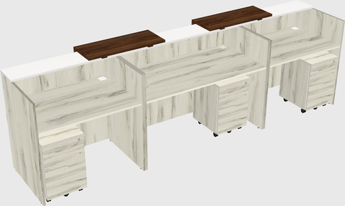 Executive reception desk