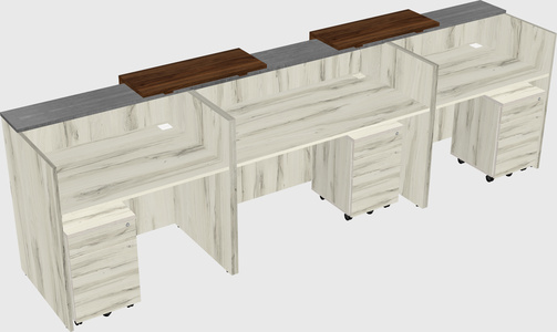 Executive reception desk
