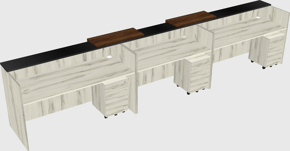 Executive reception desk