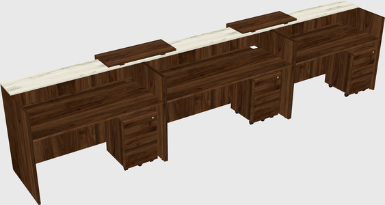 Executive reception desk
