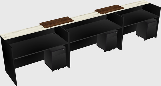 Executive reception desk