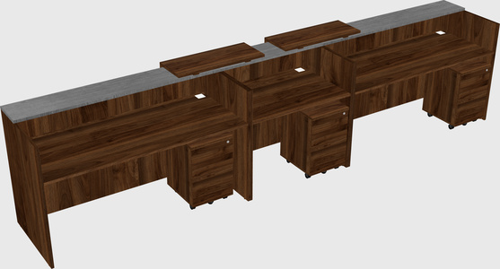 Executive reception desk
