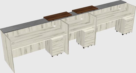 Executive reception desk