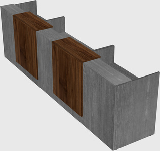Executive reception desk