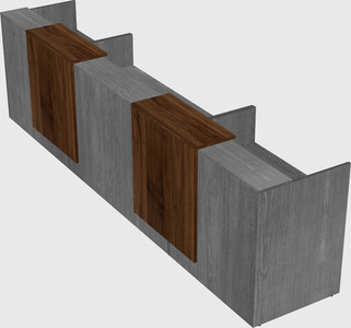 Executive reception desk
