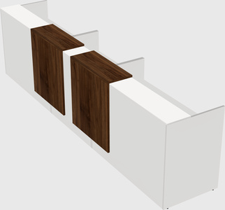 Executive reception desk