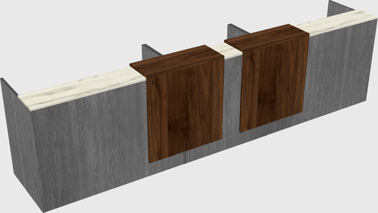 Executive reception desk