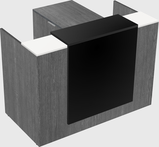 L-shaped modular reception