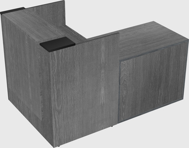 L-shaped modular reception