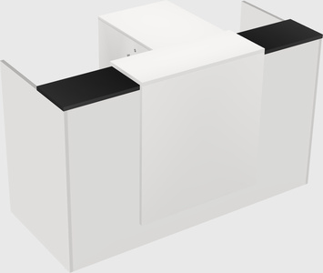 L-shaped modular reception