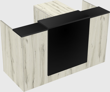 L-shaped modular reception