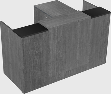 L-shaped modular reception