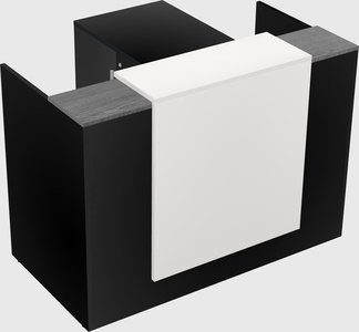 L-shaped modular reception