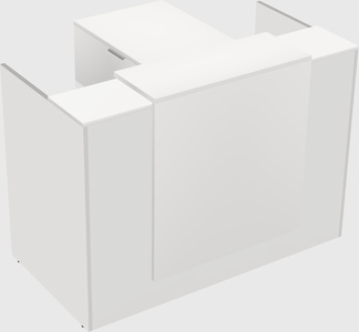 L-shaped modular reception