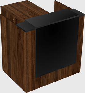 L-shaped modular reception