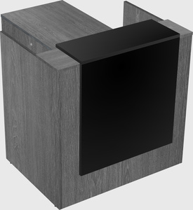 L-shaped modular reception