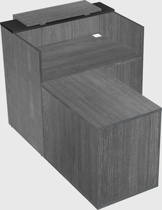 L-shaped modular reception