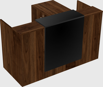 L-shaped modular reception
