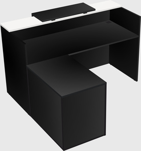 L-shaped modular reception