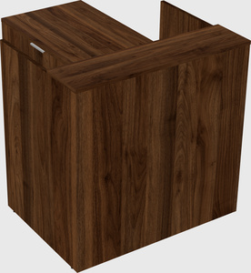 L-shaped modular reception