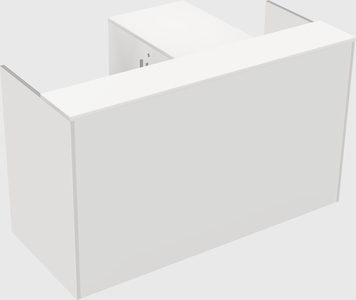 L-shaped modular reception