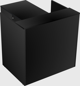 L-shaped modular reception
