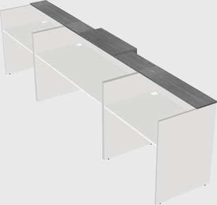 Modern long reception desk