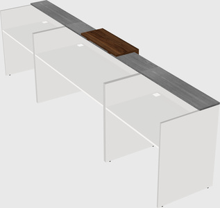 Modern long reception desk