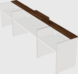 Modern long reception desk