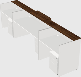 Modern long reception desk