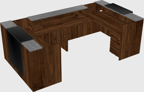 Reception desk u-shape