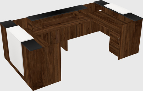 Reception desk u-shape