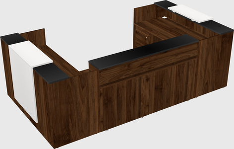 Reception desk u-shape
