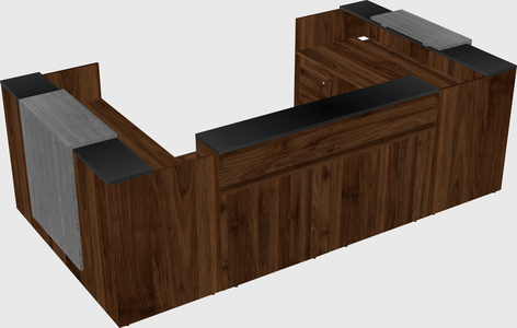 Reception desk u-shape